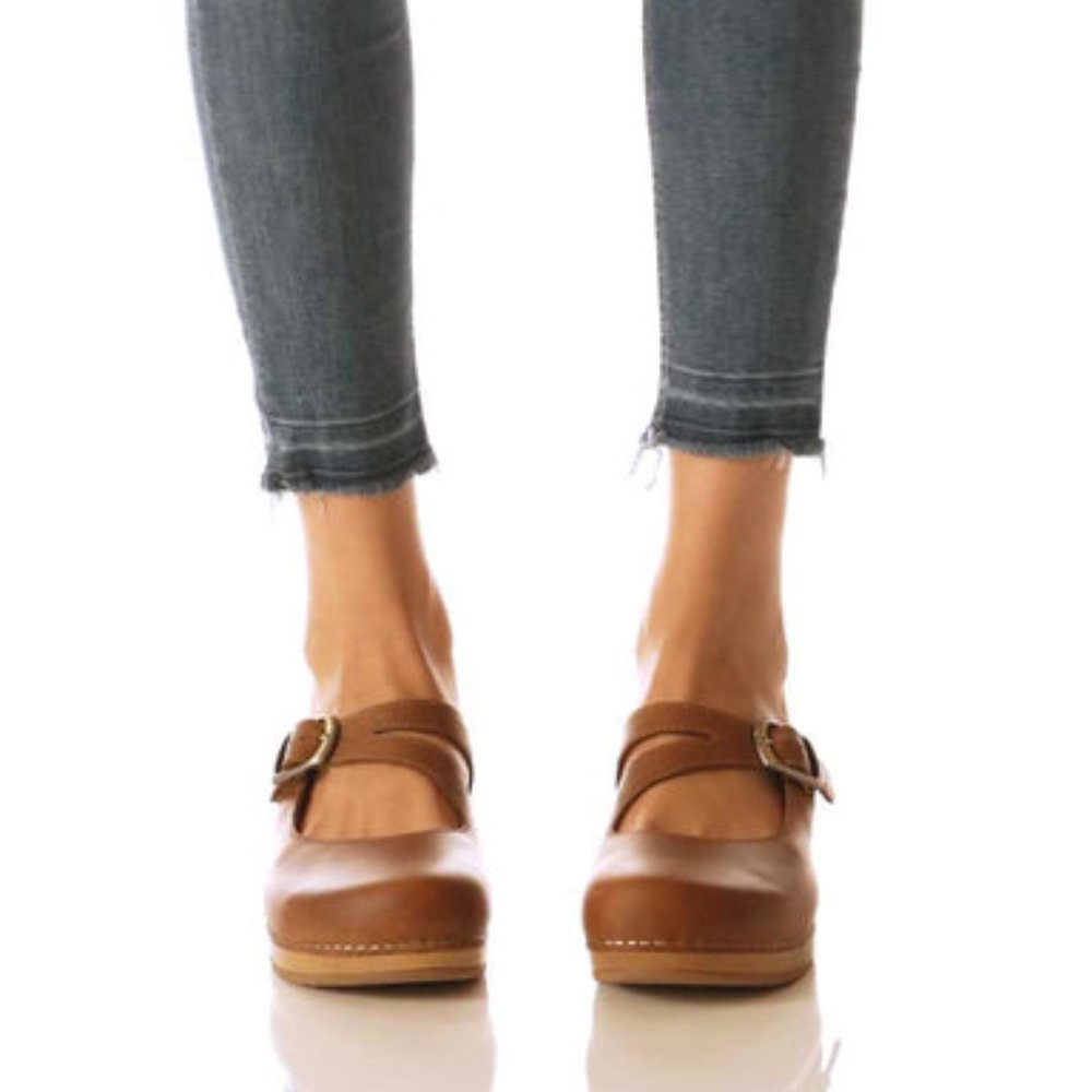 Dansko - Britney Tan Oiled Pull Up - Size 36 - Brand NEW!
